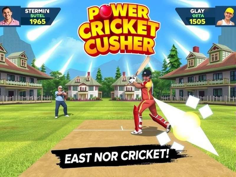 Power Cricket Crusher Game Screenshot